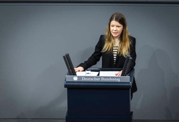 Doris Achelwilm at the Bundestag in Berlin, October 8, 2026, Berlin, Germany Copyright: xYonaxElsnerx