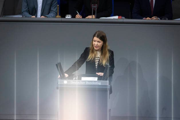 Doris Achelwilm at the Bundestag in Berlin, October 8, 2026, Berlin, Germany Copyright: xYonaxElsnerx