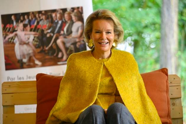 Queen Mathilde Visits Winners Of the 2026 Queen Mathilde Prize GREZ-DOICEAU, BELGIUM - OCTOBER 08: Queen Mathilde of Belgium pictured visiting two organizations that won the 2026 Queen Mathilde Prize : Vzw Alba, on October 08, 2026 in Grez-Doiceau, Belgium, 08 10 2026 Grez-Doiceau Belgium  Copyright: xPhilipxReynaersx