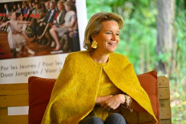 Queen Mathilde Visits Winners Of the 2026 Queen Mathilde Prize GREZ-DOICEAU, BELGIUM - OCTOBER 08: Queen Mathilde of Belgium pictured visiting two organizations that won the 2026 Queen Mathilde Prize : Vzw Alba, on October 08, 2026 in Grez-Doiceau, Belgium, 08 10 2026 Grez-Doiceau Belgium  Copyright: xPhilipxReynaersx