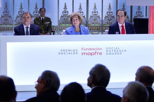 October 8, 2026, Madrid, Madrid, Spain: QUEEN SOFIA attends Mapfre Foundation Social awards Madrid Spain  - ZUMAc260 20261008_zep_c260_005 Copyright: xMikexChicorrox