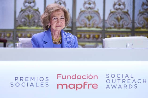 October 8, 2026, Madrid, Madrid, Spain: QUEEN SOFIA attends Mapfre Foundation Social awards Madrid Spain - ZUMAc260 20261008_zep_c260_008 Copyright: xMikexChicorrox