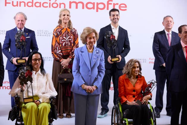 October 8, 2026, Madrid, Madrid, Spain: QUEEN SOFIA attends Mapfre Foundation Social awards Madrid Spain  - ZUMAc260 20261008_zep_c260_016 Copyright: xMikexChicorrox