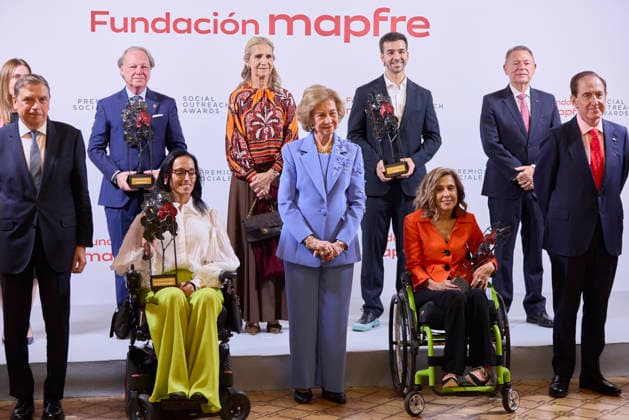October 8, 2026, Madrid, Madrid, Spain: QUEEN SOFIA attends Mapfre Foundation Social awards Madrid Spain  - ZUMAc260 20261008_zep_c260_019 Copyright: xMikexChicorrox