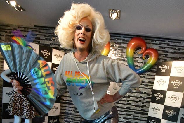 Drag queen Jurassica Parka convicted of possessing child pornography – archive images