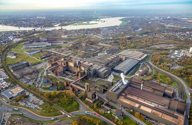 ArcelorMittal plans to halt steel production in Duisburg – archive images