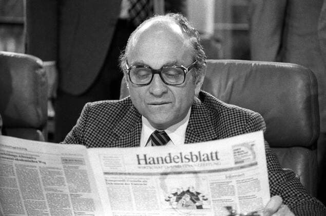 The Handelsblatt is published for the first time, 80th anniversary on 16 May