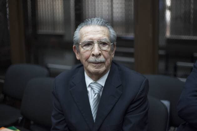 Efrain Rios Montt, 100th birthday on 16 June - passed away in 2018