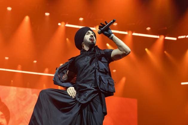 Diljit Dosanjh is the first Punjabi singer to perform at Wembley Stadium, archive footage
