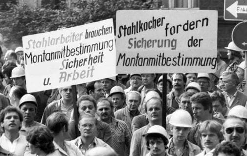 Co-determination law comes into force, 75th anniversary on 21 May