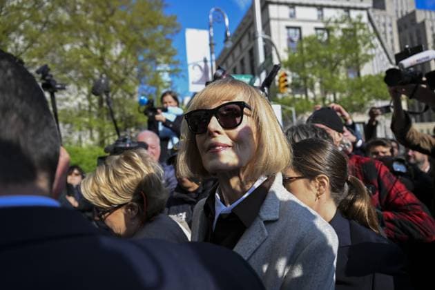 US Department of Justice investigates E. Jean Carroll after lawsuit against Trump, archive images