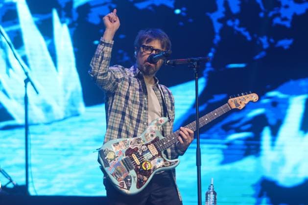 Weezer concert in Sao Paulo