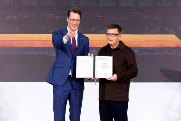 Award of the State Prize of the State of North Rhine-Westphalia 2025 to photographer Andreas Gursky
