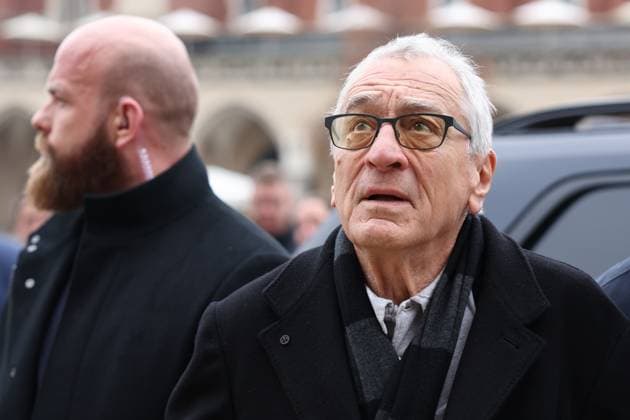 Robert De Niro as a guest in Krakow