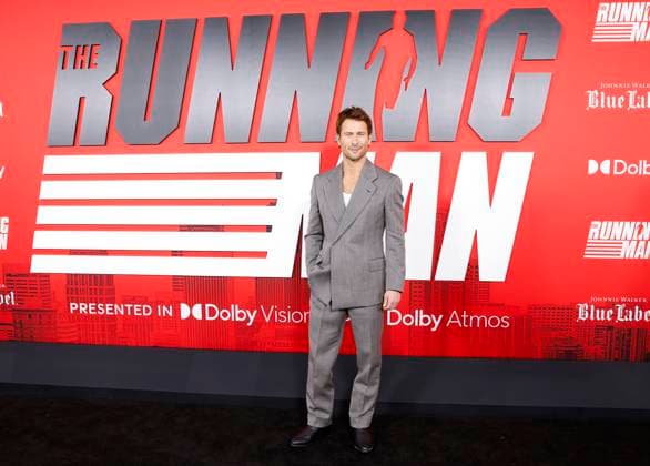 The Running Man premiere in New York