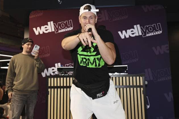 Calvin Kleinen at the official opening of Wellyou in Velbert