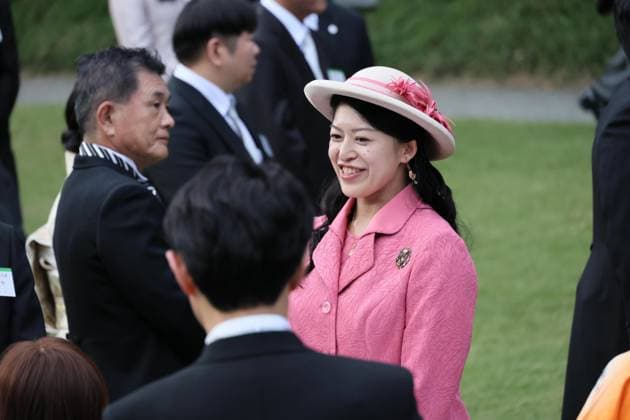 Imperial garden party in Tokyo