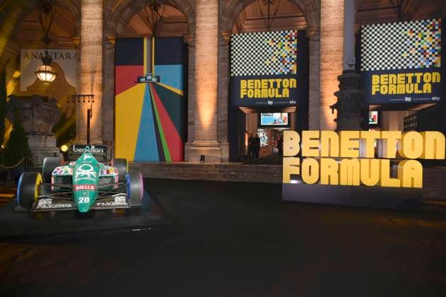 Premiere of the Sky documentary Benetton Formula in Rome