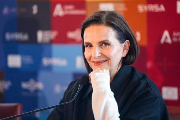 European Film Festival in Seville, Juliette Binoche press conference
