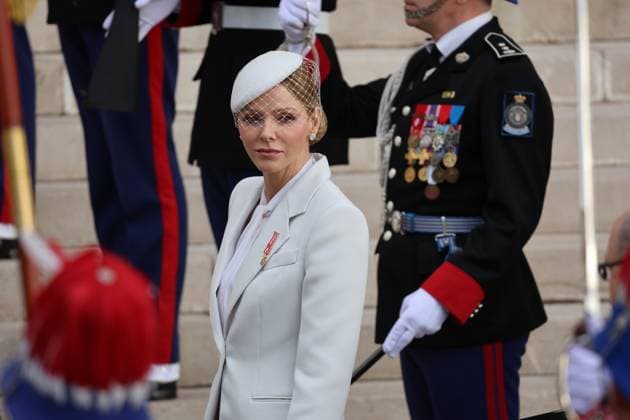 National Day in Monaco, Prince Albert II and Charlene at the celebrations