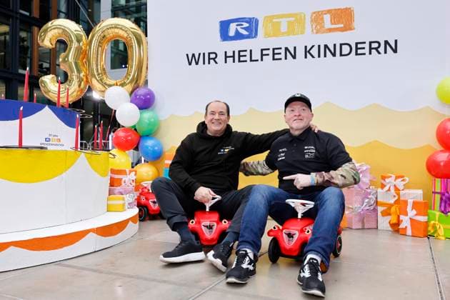 Press event for the 30th RTL telethon in Cologne