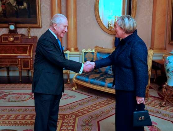 Audience with King Charles III at Buckingham Palace