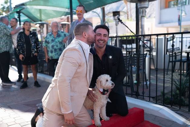 Jonathan Bennett receives star on the Palm Springs Walk of the Stars