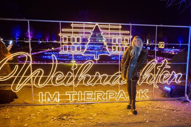 Opening of Christmas at Friedrichsfelde Zoo in Berlin