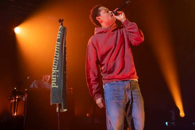 Loyle Carner concert in Manchester
