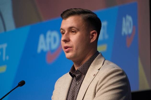Head of the AfD youth organisation Jean-Pascal Hohm is running for the federal executive board, archive photos