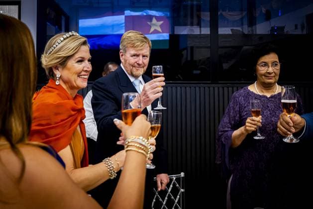 King Willem Alexander and Queen Maxima visit Suriname