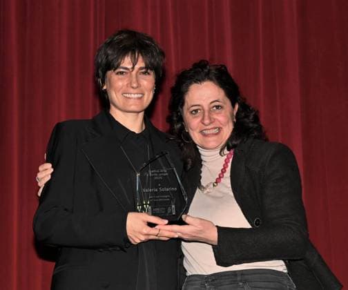Italy, Valeria Solarino receives Amnesty Art and Human Rights Award in Milan