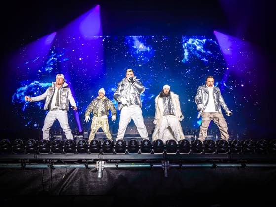 Backstreet Boys concert at the ski opening in Schladming