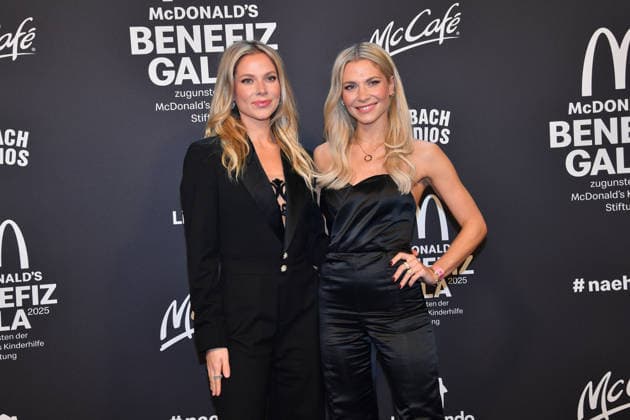 McDonalds charity gala in Munich