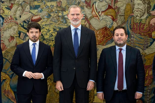 Audience with King Felipe of Spain in Madrid