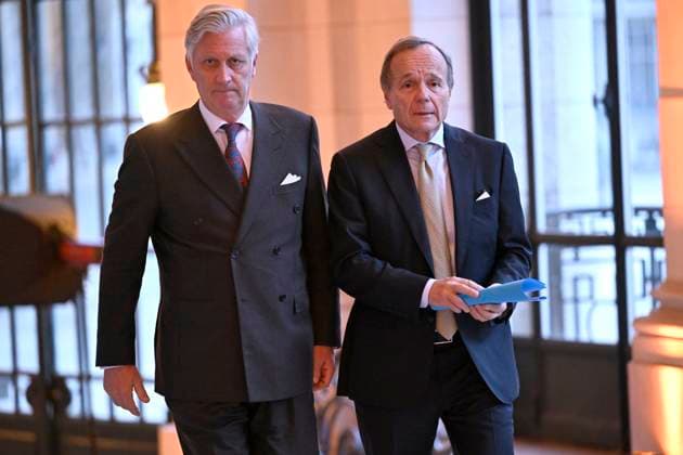 King Philippe of Belgium at the Belgodyssee Award Ceremony in Brussels