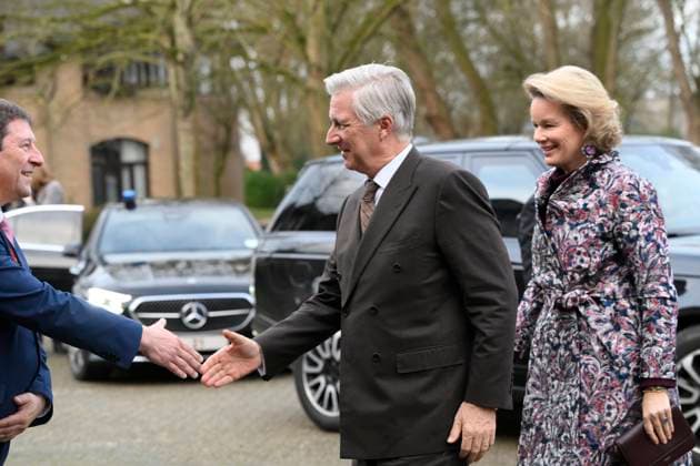 Belgium, King Philippe and Queen Mathilde visit Nieuwpoort