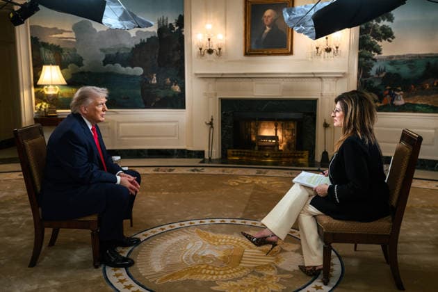 Fox parts ways with conservative presenter Maria Bartiromo – archive footage