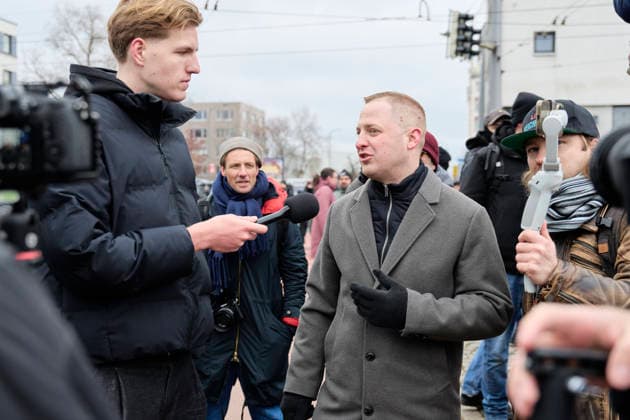 State election in Saxony-Anhalt – YouTuber Marcant speaks of serious threats – archive footage
