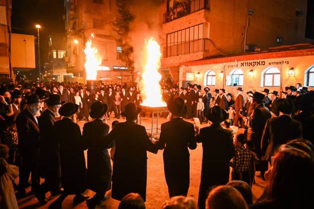 Israel, celebrations for the Jewish festival Lag baOmer