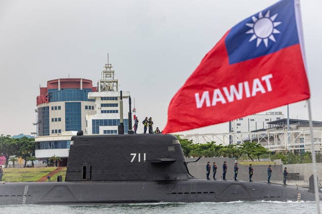 Taiwan, Self-developed submarine in Kaohsiung City