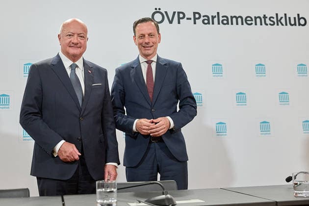 Austria, ÖVP presents new club chairman Ernst Gödl in Vienna