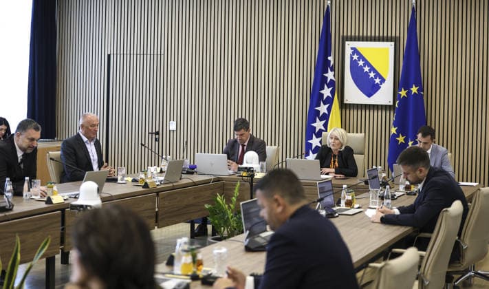 Sarajevo, Meeting of the Council of Ministers of Bosnia and Herzegovina
