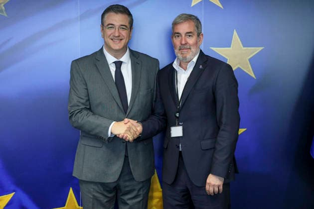 Brussels, EU Transport Commissioner Apostolos Tzitzikosta PK on hantavirus outbreak on cruise ship MV Hondius in Cape Verde