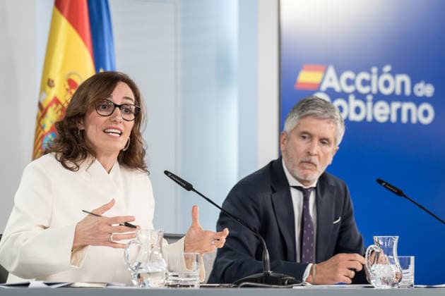 Spain, press conference on the hantavirus outbreak on cruise ship MV Hondius off Cape Verde