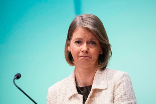 Norway, Central Bank Governor Ida Wolden Bache Press conference in Oslo