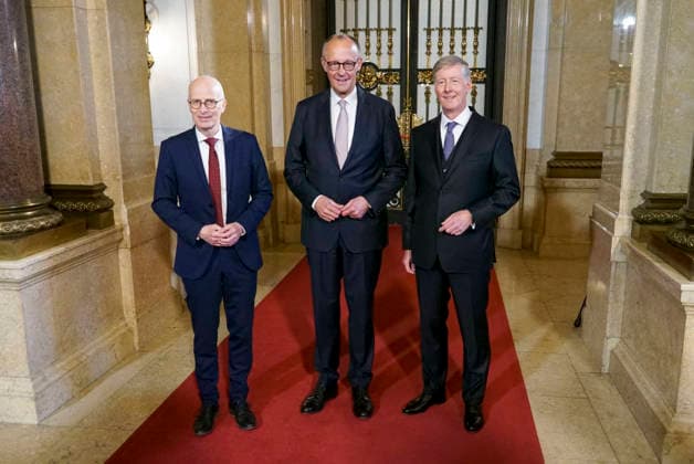 Hamburg, Overseas Day with Friedrich Merz and Peter Tschentscher