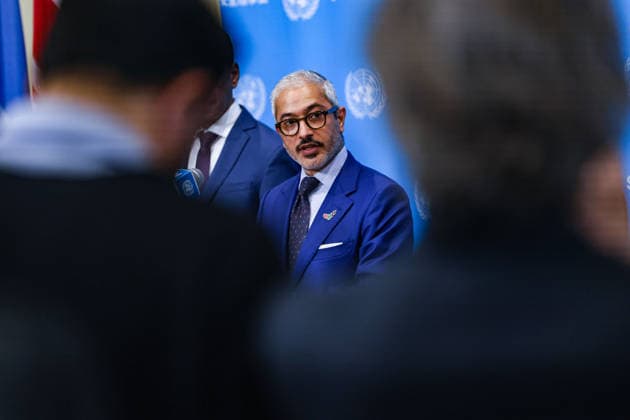 UN in New York, Mohamed Issa Abushahab press conference