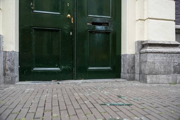 Netherlands, explosion at the headquarters of the D66 party in The Hague