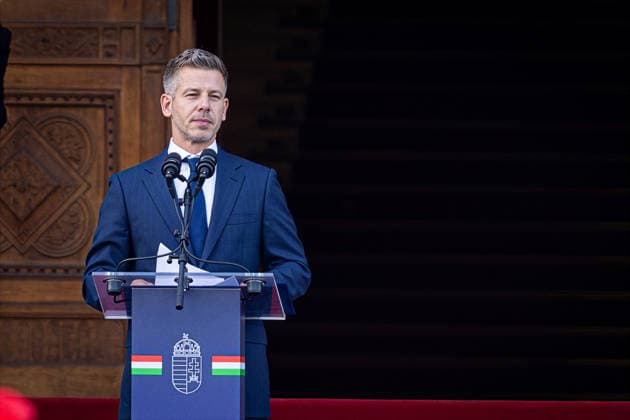 Hungary, speech by Peter Magyar after his inauguration in Budapest